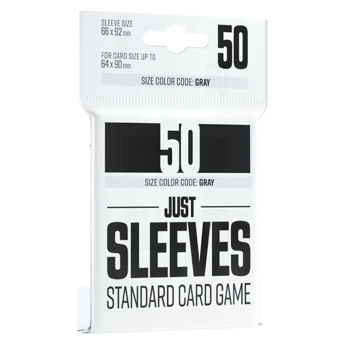 Sleeve-uri Just Sleeves - Standard Card Game Black (50 bucati)