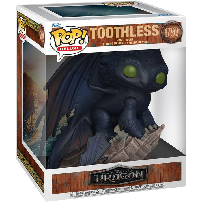 Figurina Funko Pop Deluxe How to Train Your Dragon - Toothless