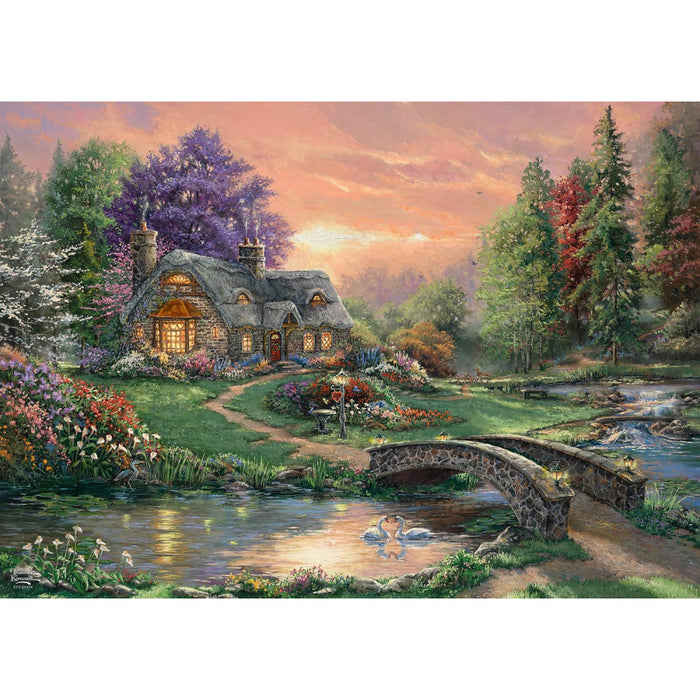 Puzzle Thomas Kinkade - Sweetheart Retreat 1000