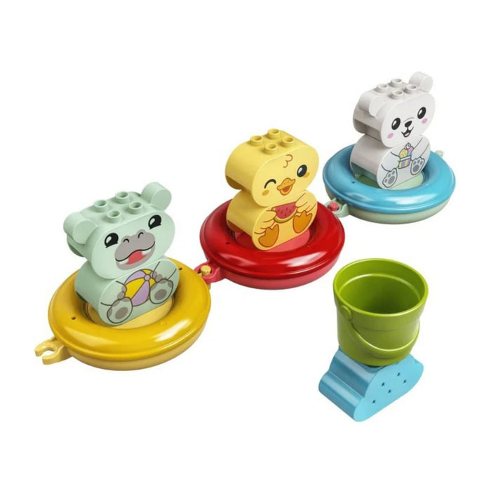 Lego Duplo - Distractie la baie, Tren cu animale plutitoare 10965