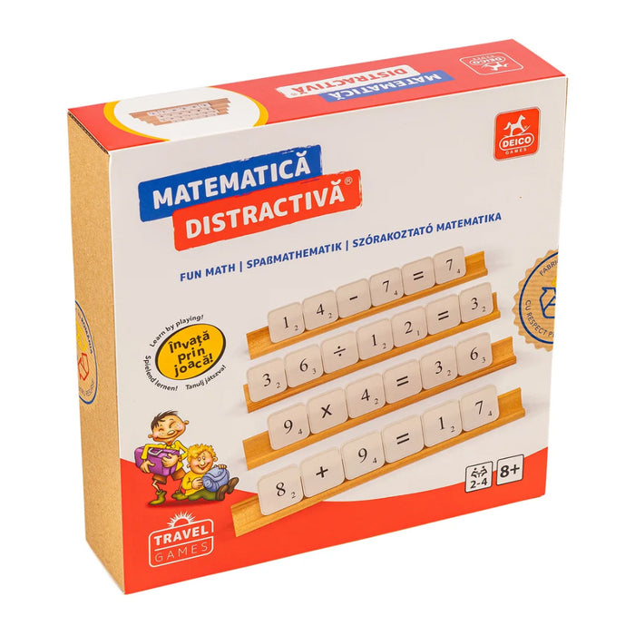 Matematica distractiva, Editie Travel, limba romana