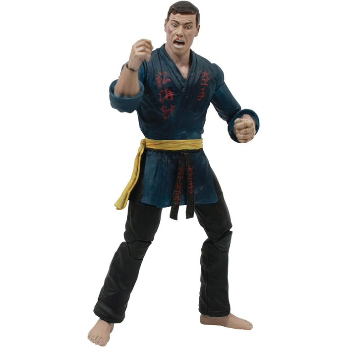 Figurina Articulata Jean-Claude Van Damme Deluxe - Blue Gi Version 18 cm