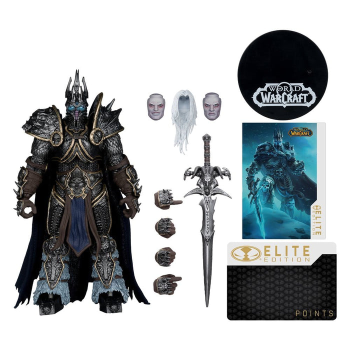 Figurina Articulata World of Warcraft McFarlane Elite Edition - Lich King 09 18 cm