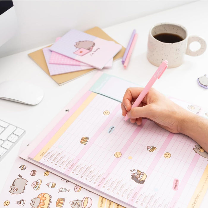 Calendar Planner cu Magnet Pusheen 2025/2026