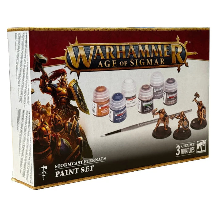 Warhammer Age of Sigmar Paints + Tools Set - Stormcast Eternals Liberators