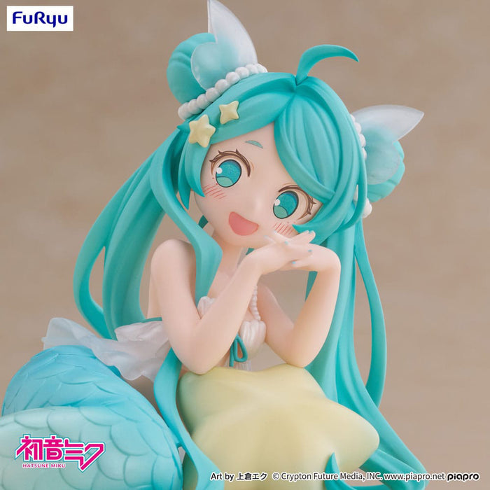Figurina Hatsune Miku Desktop Fairy PVC - Hatsune Miku Mermaid princess Ver. 9 cm