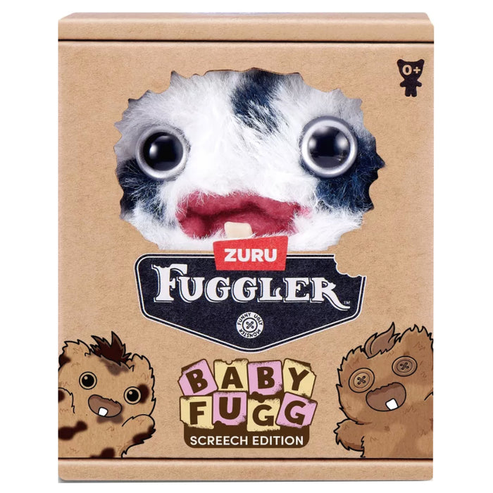 Figurina de plus Fuggler - Baby Fugg Screech Edition 9 cm - Screech (Black & White)