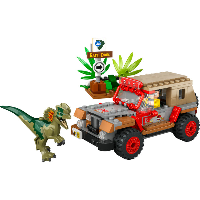 Lego Jurrasic World Ambuscada Asupra unui Dilophosaurus (76958)