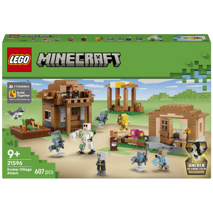 Lego Minecraft - Atacul Evocatorilor asupra satului (21596)