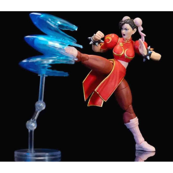 Figurina Articulata Ultra Street Fighter II Exclusive 6 Inch - Chun-Li (Player 2 Red)