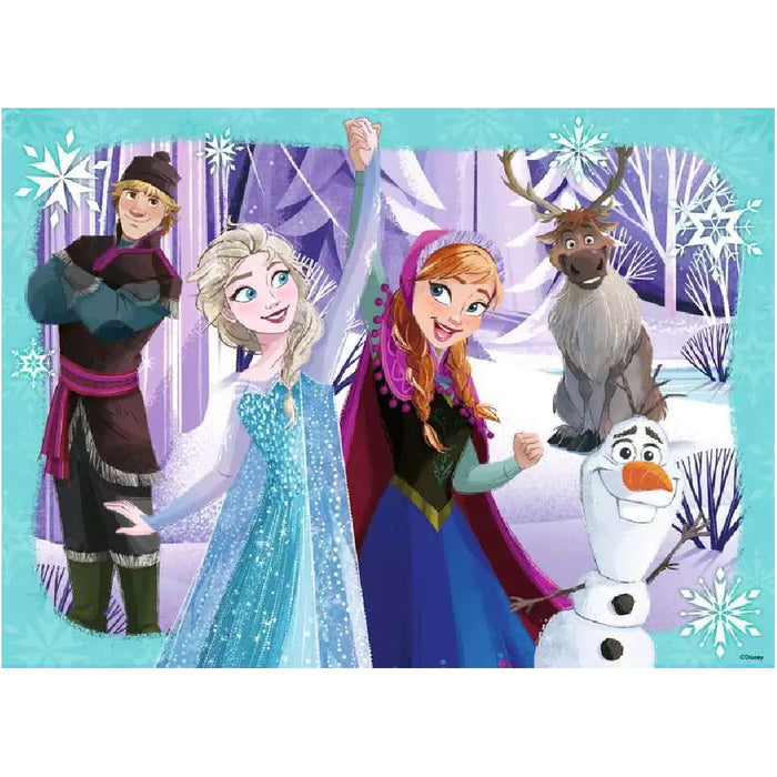 Puzzle Bumper Pack - Disney Frozen 4x100