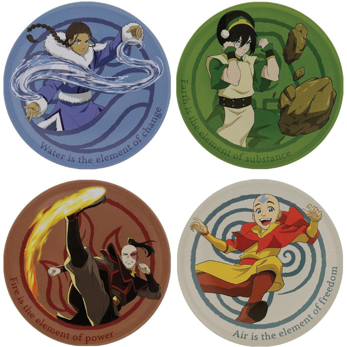 Set 4 Suporturi Pahare Avatar The Last Airbender