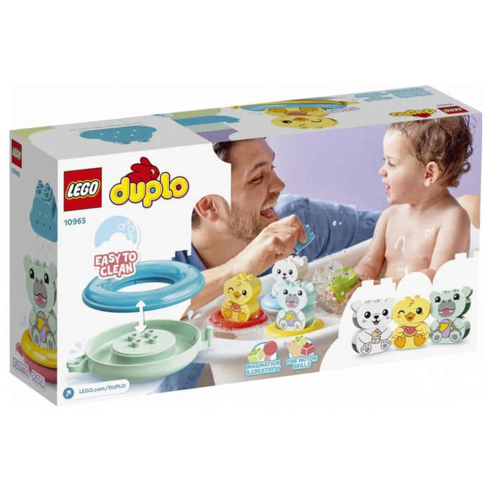 Lego Duplo - Distractie la baie, Tren cu animale plutitoare 10965