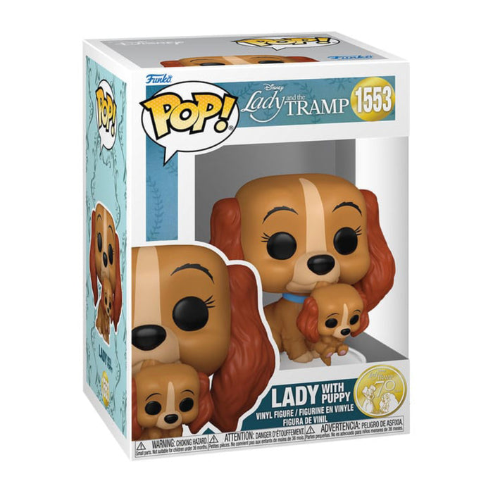 Figurina Funko POP! Disney Lady and the Tramp - Lady with puppy