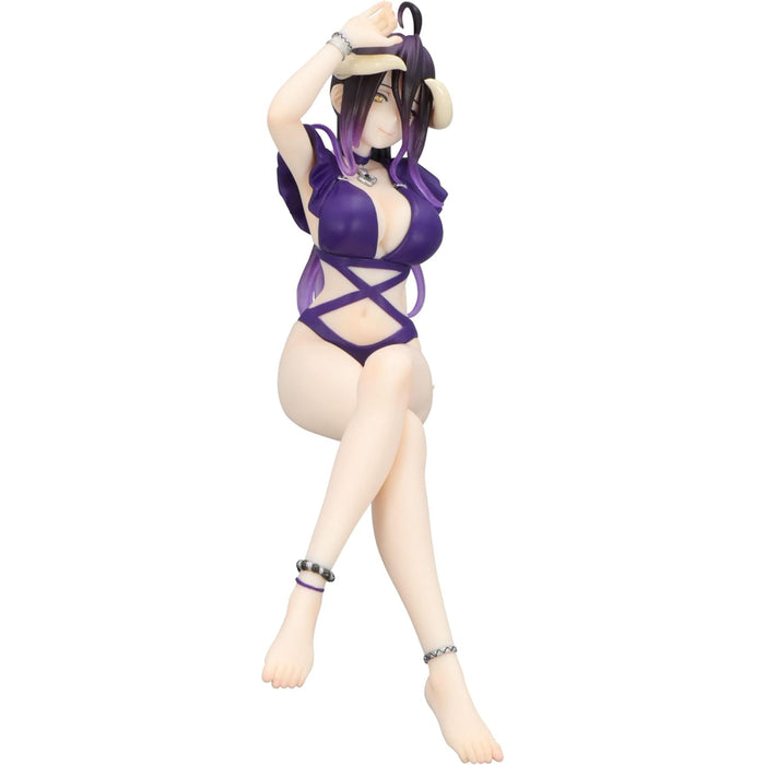 Figurina Overlord Noodle Stopper PVC - Albedo Swimsuit Dark Purple Color Ver 16 cm