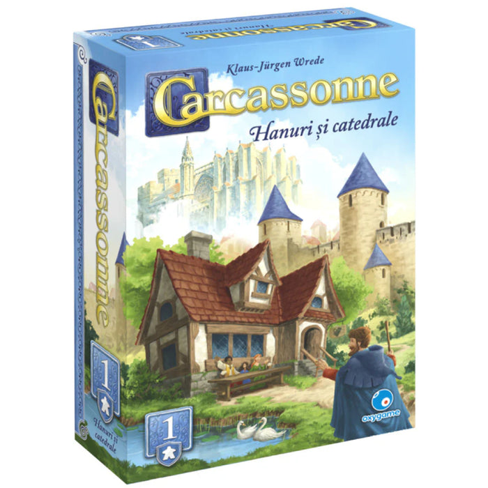 Carcassonne extensia 1 - Hanuri si catedrale, limba romana