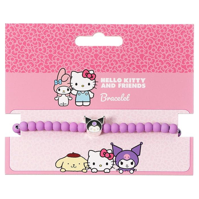 Bratara cu pandantiv Purple Hello Kitty - Kuromi