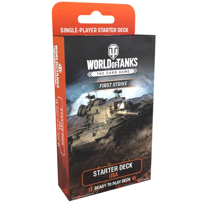 World of Tanks The Card Game First Strike Starter Deck - USA