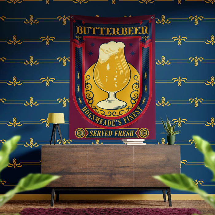 Wall Banner Harry Potter - Butterbeer 125 x 85 cm