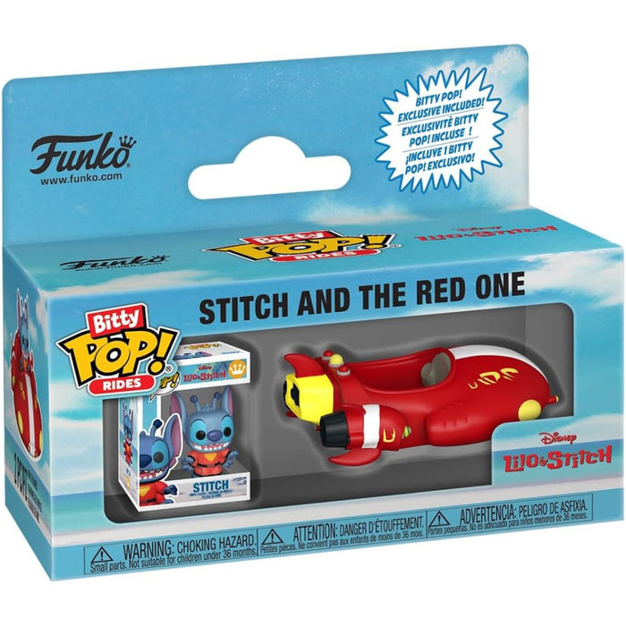 Figurina Funko Bitty Pop Ride Lilo & Stitch - The Red One with Stitch