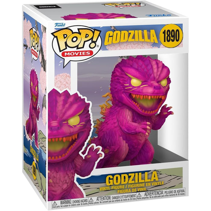 Figurina Funko POP Premium Godzilla - Retro-Futurism Pink Godzilla