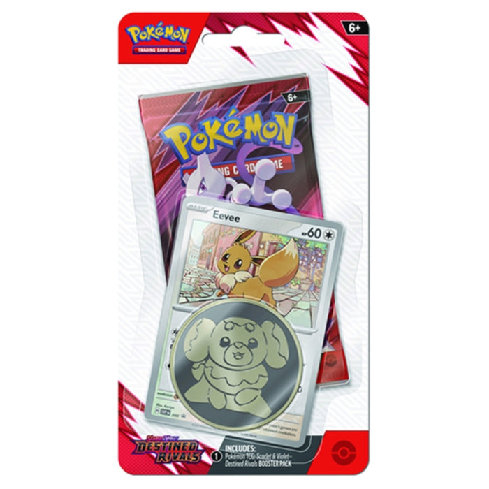 Pokemon TCG - SV Destined Rivals - Checklane Blister - Eevee