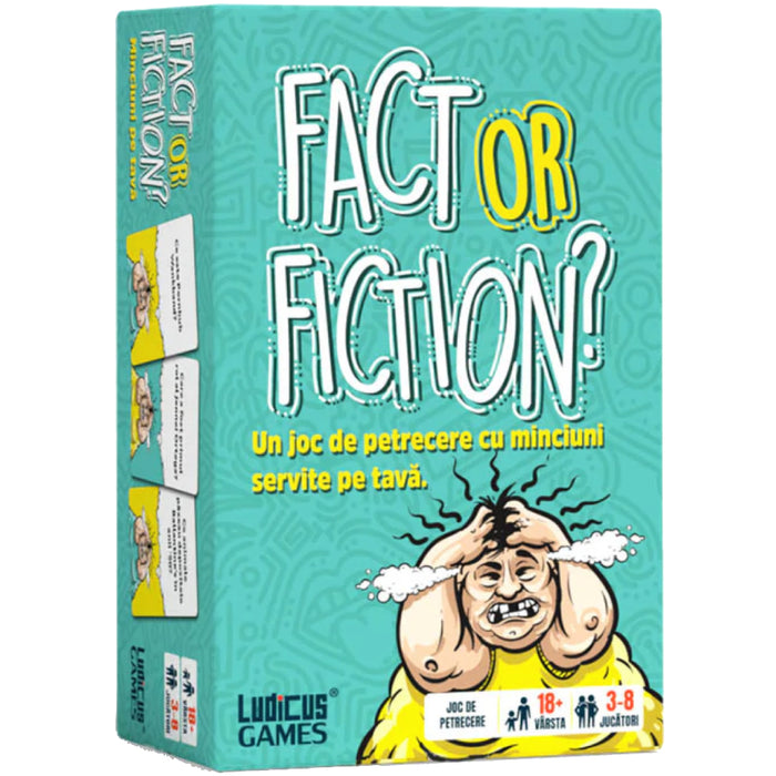 Fact or Fiction, joc de petrecere, limba romana