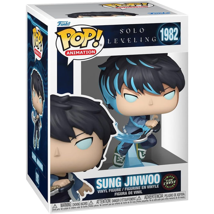 Figurina Funko Pop Animation Solo Leveling - Sung Jinwoo (CHASE)