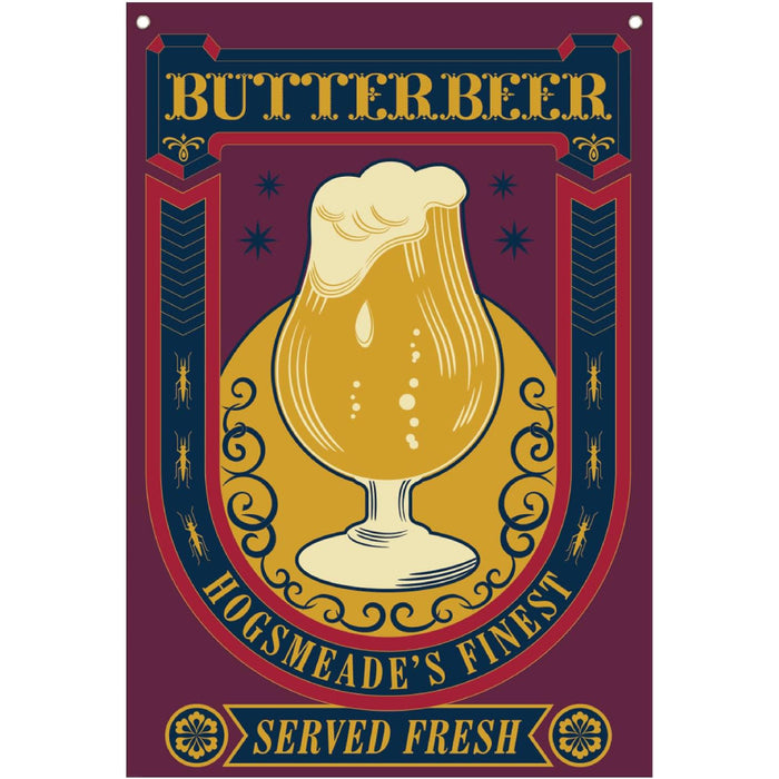 Wall Banner Harry Potter - Butterbeer 125 x 85 cm