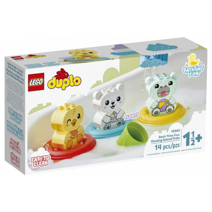 Lego Duplo - Distractie la baie, Tren cu animale plutitoare 10965