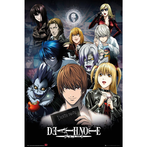 Poster Maxi Death Note - 91.5x61 - Protagonists - Red Goblin