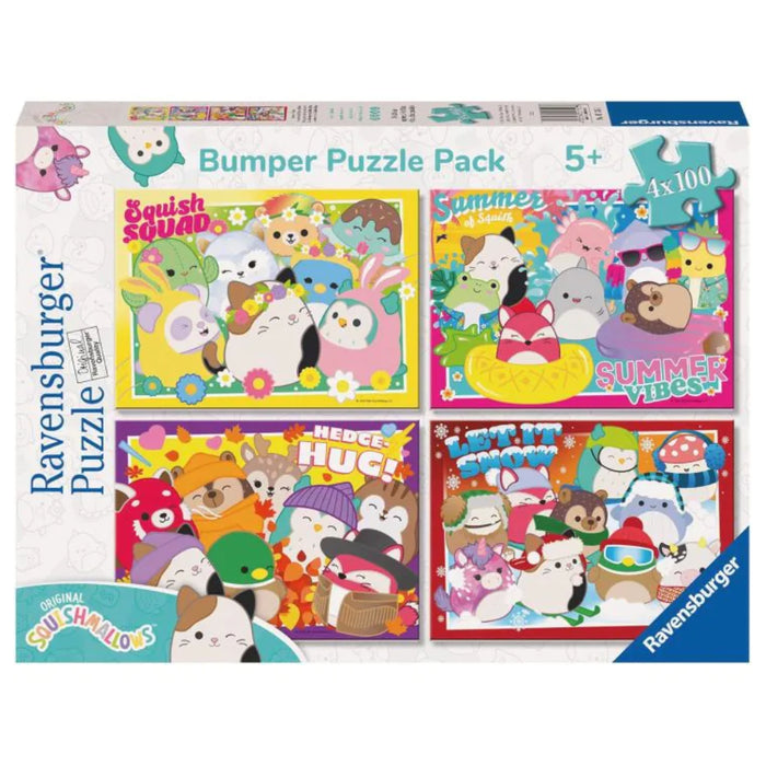 Puzzle Bumper Pack - Squishmallows 4x100