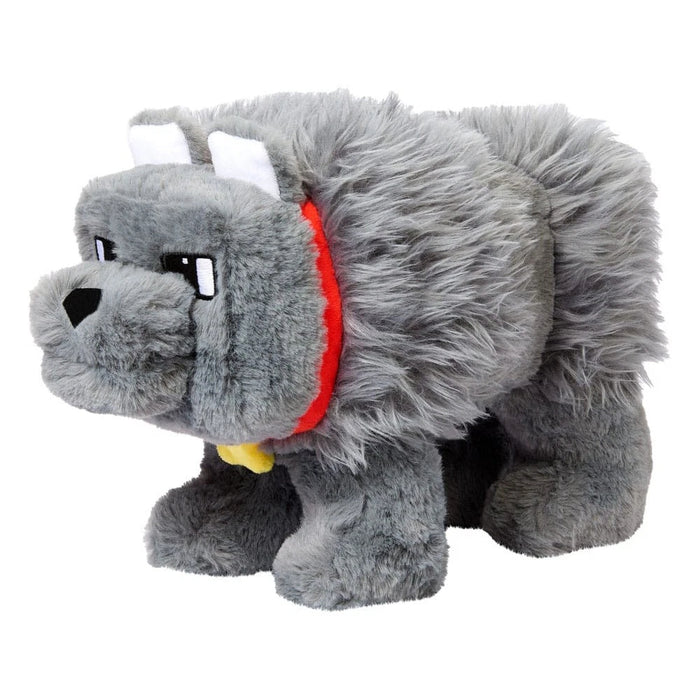 Figurina de Plus cu sunete Minecraft Movie - Dennis the Wolf 20 cm
