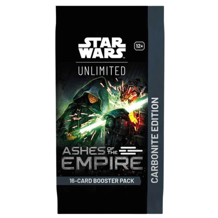 Star Wars Unlimited - Ashes of the Empire - Carbonite Booster Display (12 Boosters)