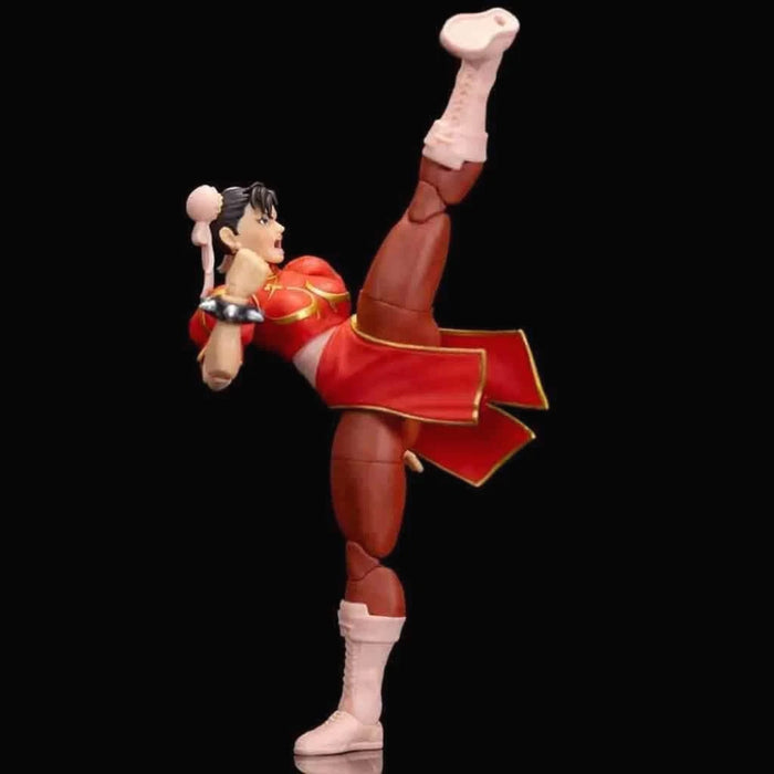 Figurina Articulata Ultra Street Fighter II Exclusive 6 Inch - Chun-Li (Player 2 Red)