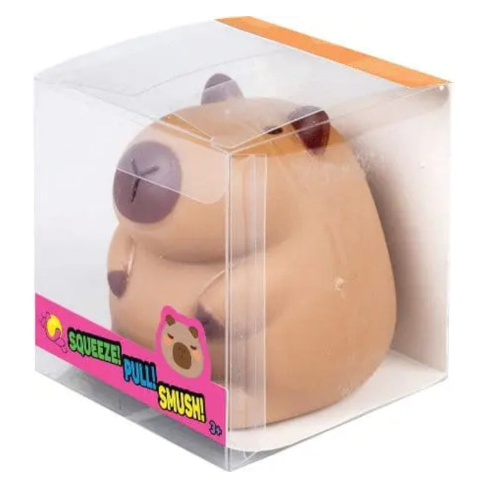 Jucarie Cool Mix antistres squishy, Capibara, moale si elastica, 9 cm