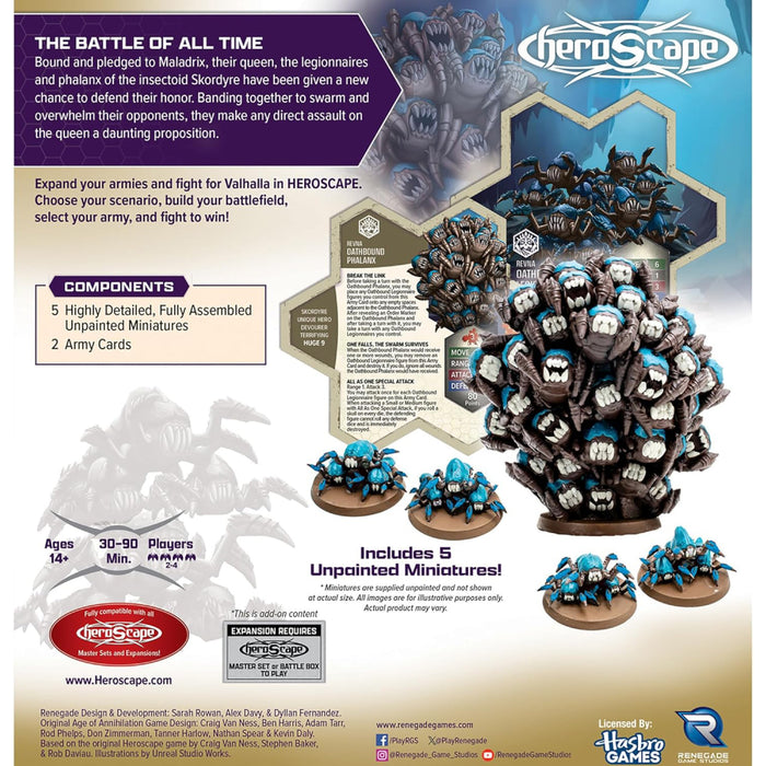 Heroscape - Rising Tide - Oathbound Phalanx and Oathbound Legionnaires Army Expansion
