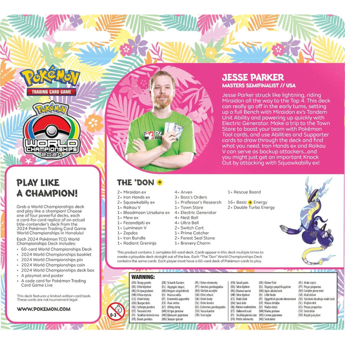 Pokemon TCG - World Champions Decks - The 'Don