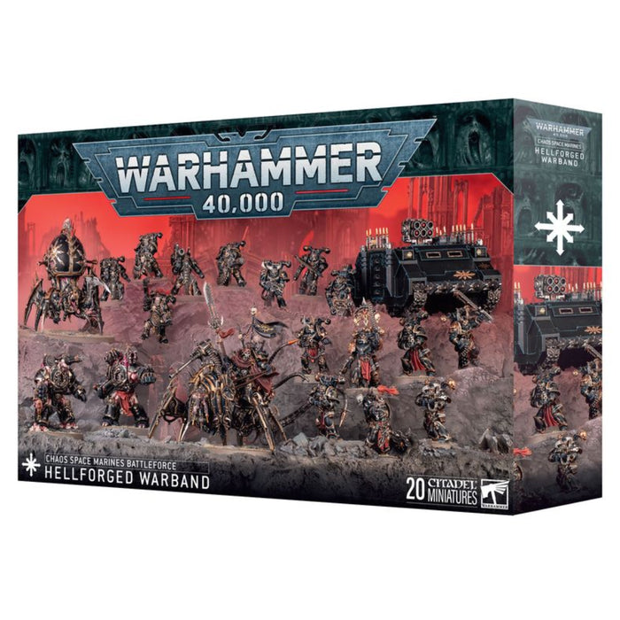 Warhammer Chaos Space Marines - Hellforged Warband