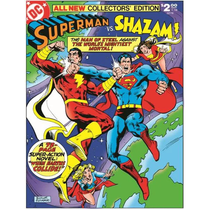 All New Collectors Edition 58 Superman vs Shazam Facsimile Edition Cvr A