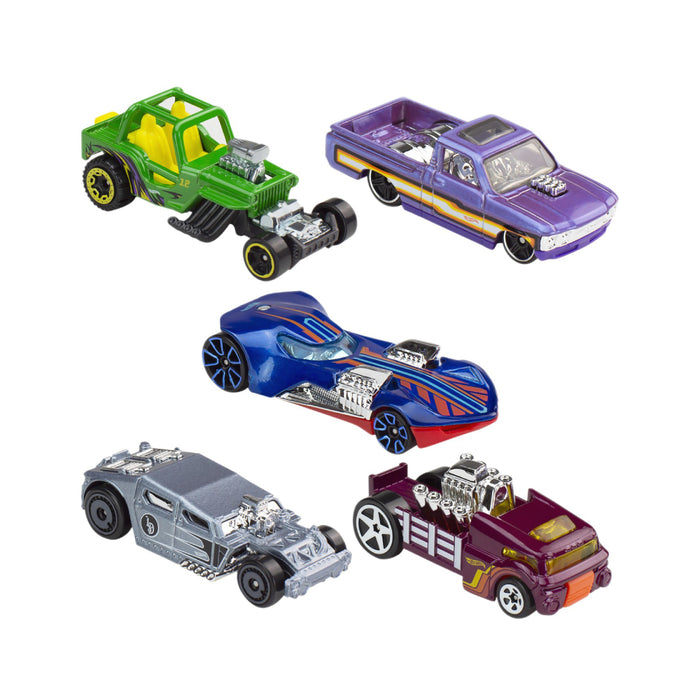 Set 5 Masinute Hot Wheels - Exposed Engines