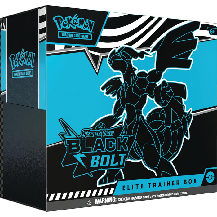 Pokemon TCG - Scarlet & Violet 10.5 Black Bolt Elite Trainer Box