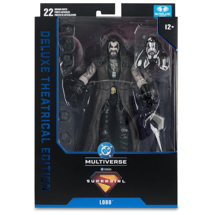 Figurina Articulata DC Theatrical Deluxe Supergirl Movie - Lobo 18 cm