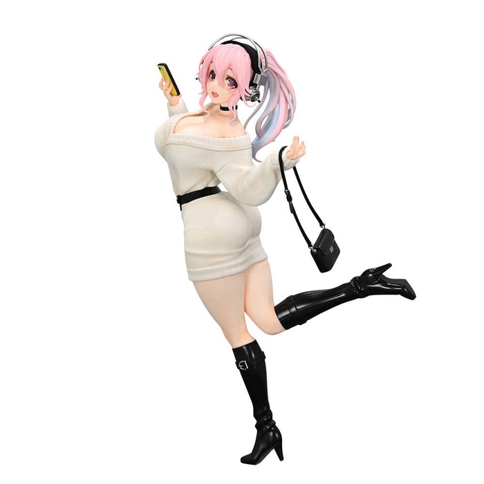 Figurina Super Sonico Trio-Try-iT PVC - Winter Memory Ver. 21 cm