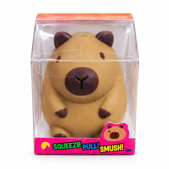Jucarie Cool Mix antistres squishy, Capibara, moale si elastica, 9 cm