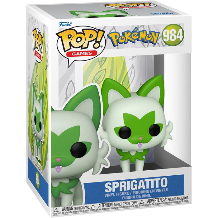 Figurina Funko Pop Games Pokemon - Sprigatito (EMEA)