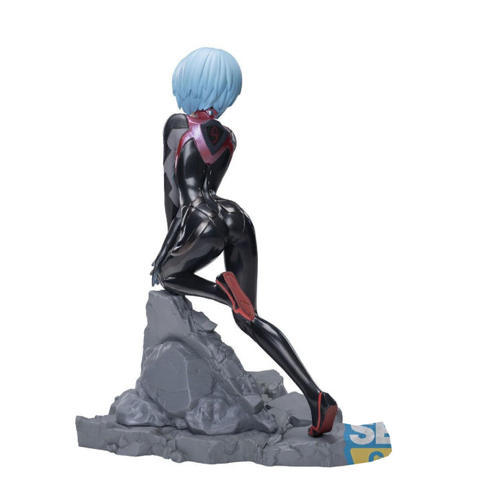 Figurina Evangelion 3.0+1.0 Thrice Upon a Time Luminasta PVC Vignetteum Tentative Name Rei Ayanami 30th Anniversary Ver 19 cm
