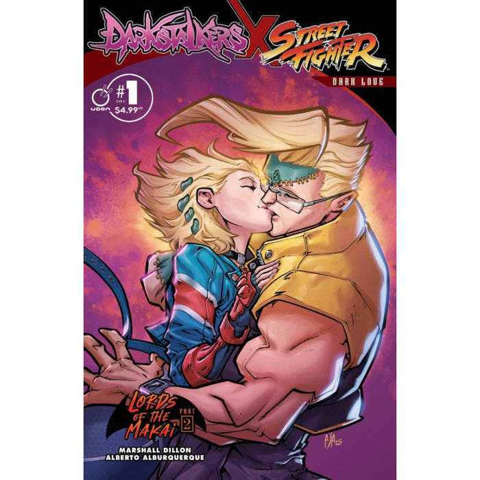 Darkstalkers Street Fighter Dark Love OS Cvr A Alburquerque