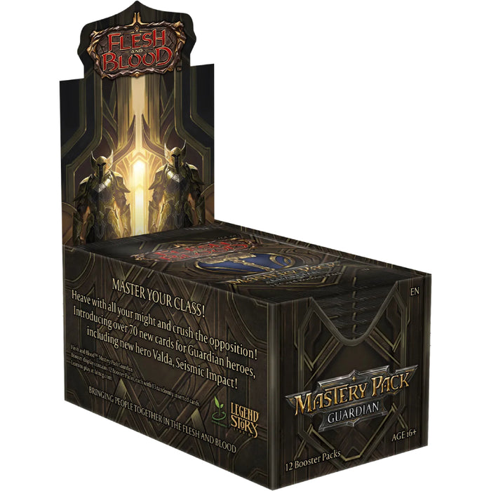 Flesh and Blood TCG - Mastery Pack Guardian Booster Display (12 Boosters)