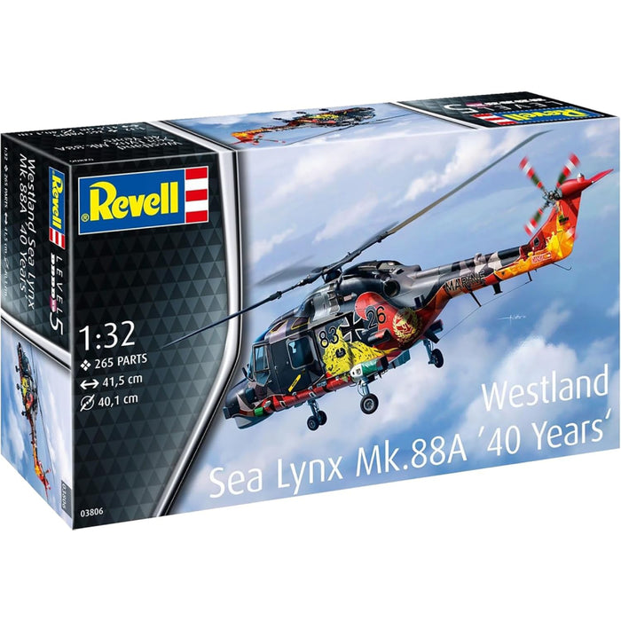 Set de Constructie Revell Westland Sea Lynx MK.88 (40 years special edition)